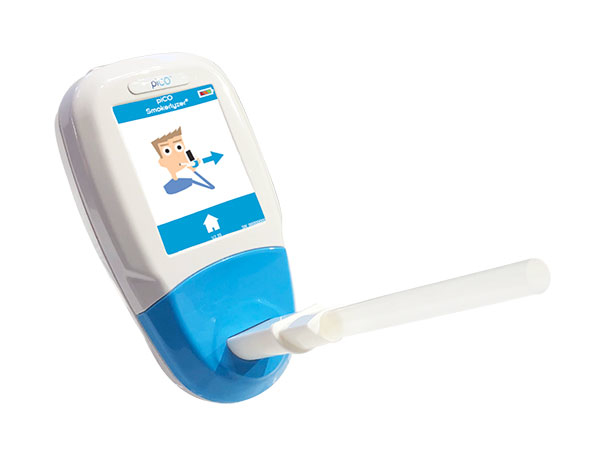 呼気一酸化炭素濃度測定器（原田産業 piCO Advance smokerlyzer™）