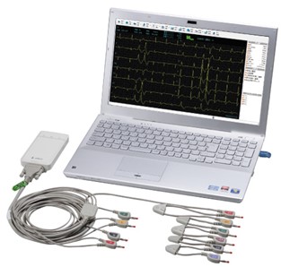 心電計 標準12誘導解析機能付心電計（三栄メディシス社 PC-ECG™）